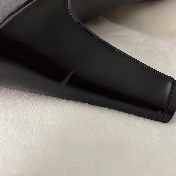 Black lace up heels - Picture 7 of 11